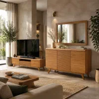 ست کامل آینه و کنسول ومیز تی وی مدل جدید( سارینا)