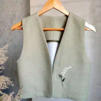 جلیقه گلدوزی