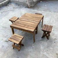 ساخت میز و صندلی تاشو|میز و صندلی غذاخوری|بیرجند, |دیوار