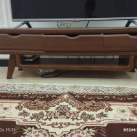 میز تلویزیون چوبی