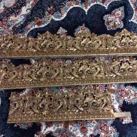 کتیبه پرده طرح میخک