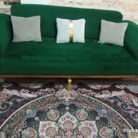 مبل 8 نفره سالم و شیک + میز جلو مبلی|مبلمان خانگی و میز عسلی|تهران, گمرک|دیوار