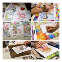 آموزش خصوصی طراحی و رنگ (مبتدی تا پیشرفته)