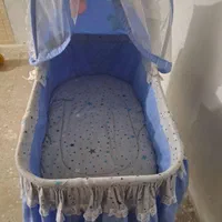 تخت نوزاد تمیز و سالم کم استفاده شده|تخت و سرویس خواب|پاکدشت, پاکدشت (مامازند)|دیوار