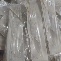 قاشق چنگال|ظروف نگهدارنده، پلاستیکی، یکبارمصرف|باغ ملک, |دیوار