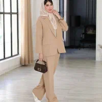 کت و شلوار ساده بگ استایل از کارگاه دوخت نقد و چک