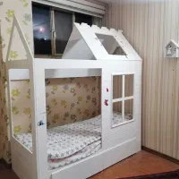 تخت کودک عرض 90|تخت و صندلی بچه|بجنورد, |دیوار