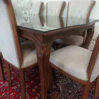 میز غذاخوری هشت نفره