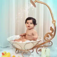 تعدادی لوازم آتلیه و تم تولد