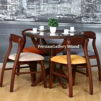 ارغوان میز ناهار خوری سبکِ کرکره ای ژینا|میز و صندلی غذاخوری|تهران, مینیسیتی (شهرک نفت)|دیوار