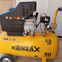 پمپ باد کنزاکس ۵۰ لیتری/بسیار قوی/ سالم|ابزارآلات|خمین, |دیوار