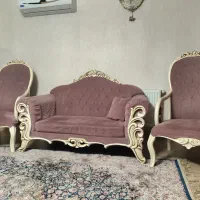 مبلمان کلاسیک ۷نفره،بهمراه میز ناهارخوری ۴نفره