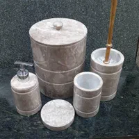 ست سرویس بهداشتی از سنگ طبیعی