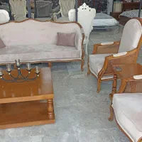 مبل استیل کلاسیک سلطنتی(۷//۹نفره)مبلمان فرانس|مبلمان خانگی و میز عسلی|تهران, یافت‌آباد|دیوار