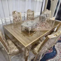 میز ناهارخوری ۶ نفره|میز و صندلی غذاخوری|سیرجان, |دیوار