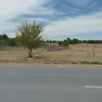 زمین ۱۴۰۰ متری لب خط اتوبان ذوب آهن فلاورجان