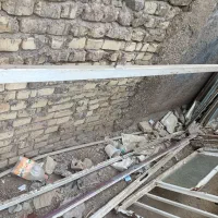 تعدادی در ب و پنجره آهنی وچندعددتیرآهن|مصالح و تجهیزات ساختمان|سوسنگرد, |دیوار