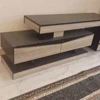 میز تلویزیون دو تیکه تمیز