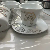 فنجون نرمکی همراه باقندان مارک پردیس|ظروف سرو و پذیرایی|تهران, خزانه|دیوار