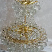 ۲ عدد لوستر کریستال