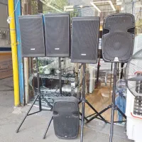 اجاره باند اسپیکر بلوتوثی نورپردازی میکسر