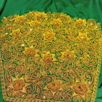 شلوار گلابتونی