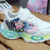 کفش بچگانه چراغدار وارداتی ۲۶ تا ۳۰ دخترانه پسرانه