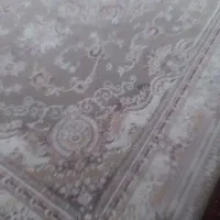 دوعددفرش ماشینی۷۰۰شانه گل برجسته