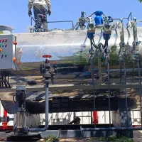 دیگ بخار کاویان بویلر با پلاک استاندارد