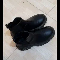 نیم بوت مشکی سایز ۳۹|کیف، کفش، کمربند|تاکستان, |دیوار