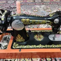 چرخ خیاطی مرد پرنده اصل قدیمی درحد نو سالم