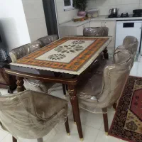 میز نهارخوری|میز و صندلی غذاخوری|مشکین‌دشت, |دیوار