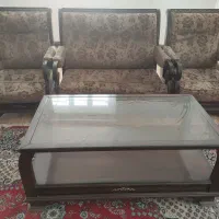 مبل ده نفره سالم و محکم میز بزرگ|مبلمان خانگی و میز عسلی|یزد, |دیوار