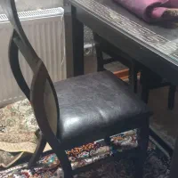 میز4نفرسالم وبدونه شکستگی.