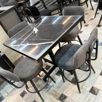 صندلی کامل رستورانی پلاستیکی برندمهماندوست اپن چوب|میز و صندلی غذاخوری|مشهد, عامل|دیوار