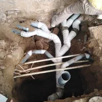 خدمات  وصل، نصب طرح اگو لوله کشی آب و  فاضلاب نشتی