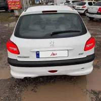 ۲۰۶ تیپ۵ مدل۹۶|خودرو سواری و وانت|لاهیجان, شیشه گران|دیوار