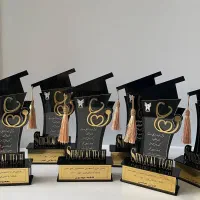 برش لیزری و حکاکی ساخت انواع لوح تقدیر تندیس جعبه