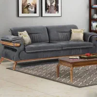 مبل و مبلمان راحتی هفت نفره با ۲ سال گارانتی|مبلمان خانگی و میز عسلی|قروه, |دیوار