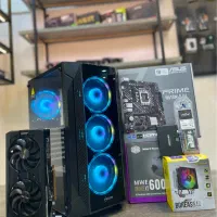 کیس کامپیوتر گیمینگ  i512400f با RX5700XTsapphire