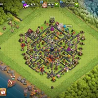 اکانت کلش آف کلنز تاول ۱۰