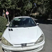 206پژو V8 تیپ۵ SD کروزصندوقدار موتور وقطعات فرانسه