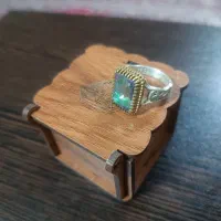 انگشتر توپاز نقره سایز 63|جواهرات|لاهیجان, کوی آزادگان|دیوار