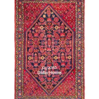 فرش دستباف ماهی سه متری آنتیک محل