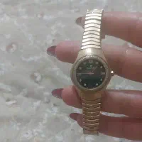 ساعت زنانه رومانل اصل صفحه سبزبا جعبه کادویی