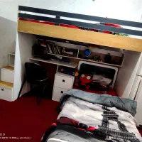 تخت خواب کودک ونوجوان|تخت و سرویس خواب|یاسوج, |دیوار