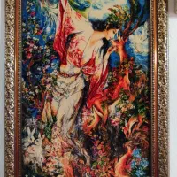 تابلو فرش دستباف (رستن)