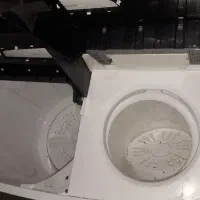 لباس شویی دوقلو ۸ کیلویی هایر تمیز|ماشین لباسشویی و خشککن لباس|قم, مسجد امام حسن|دیوار