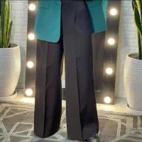 شلوار مازراتی مشکی و سو رمه ای