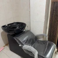 ست ۳ تیکه ترالی،صندلی، سرشور آرایشگاهی